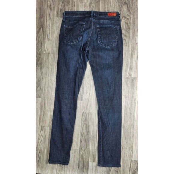 Adriano Goldschmied Womens Size 26 R Stilt Embroidered Pockets Cigarette Jeans - Picture 2 of 15